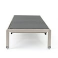 thumbnail image 4 of Christopher Knight Home Cape Coral Mesh Chaise Lounges (Set of 2) by  Dark Grey, 4 of 5