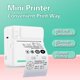 thumbnail image 2 of C19 Bluetooth Pocket Thermal Printer Blue Set Blue Set, 2 of 5