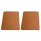 thumbnail image 4 of Alfombrilla de ratón de doble cara, alfombrilla de cuero de PVC impermeable de Color puro para ordenador de oficina, hogar, PC (marrón plateado), 2 uds., 4 of 8