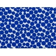 thumbnail image 2 of Zelouf Dots Cosmo Print  , Sewing, DIY, Crafts Fabric by the Yard, 141 Wht/royal, 3 Yard, 2 of 2