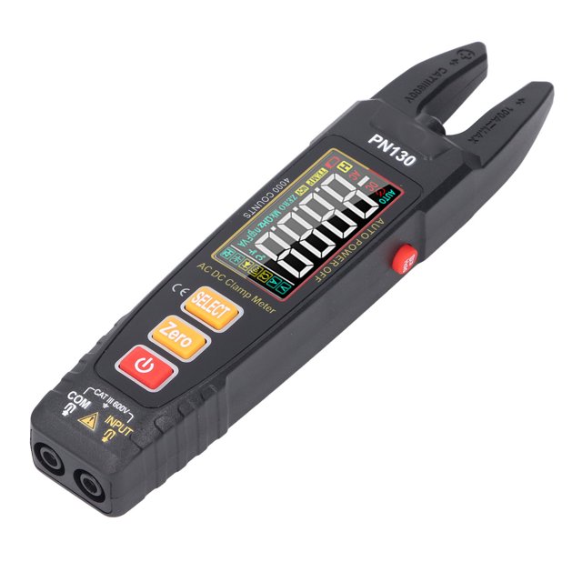 Digital Clamp Meter, AC DC Current Tester USB Cable Charging for Electrical Measurement