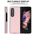 thumbnail image 3 of for Samsung Galaxy Z Fold 3 Case Elegant PU Leather, Samsung Galaxy Z Fold 3 Case Protective Premium Slim Thin Phone Case for Women Girls Compatible with Samsung Galaxy Z Fold 3, Pink, 3 of 9