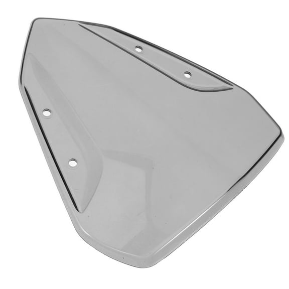 Soimiss Black Front Motorcycle Windscreen for Motorbike with Sturdy Plastic and Clear View