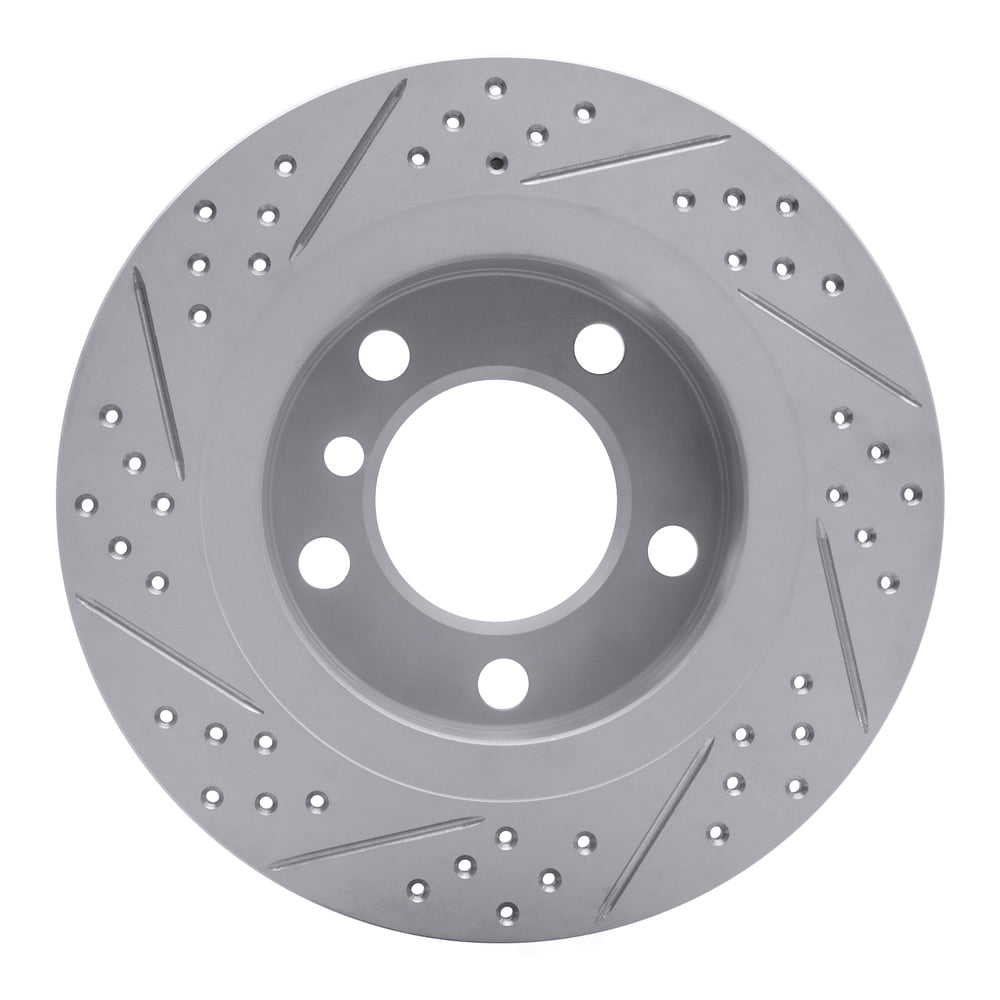 Dynamic Friction Company 830-32010R DFC Geoperformance Rotor - Drilled and Slotted