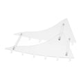 thumbnail image 6 of HAKIDZEL Household Display Holder Storage Rack Transparent 1Set, 6 of 8