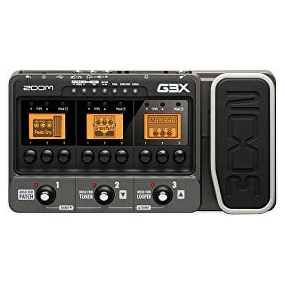 Zoom G3X - Guitar Effects and Amplifier Simulator with Expression Pedal