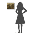 thumbnail image 4 of Global Gallery's 'Going to Town' by David Carter Brown Stretched Canvas Wall Art, 4 of 4