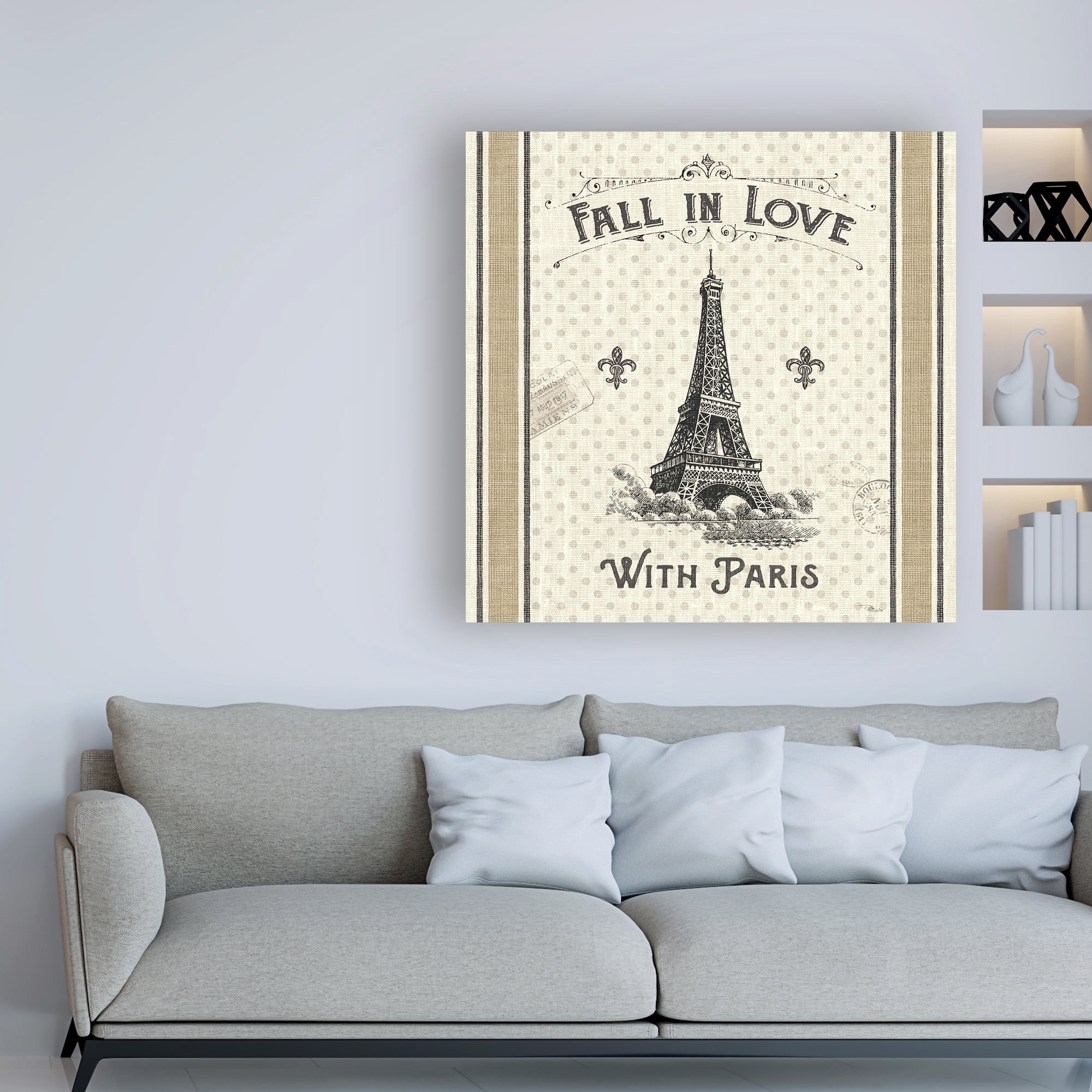 Trademark Fine Art 'Paris Farmhouse II' Canvas Art by Pela Studio