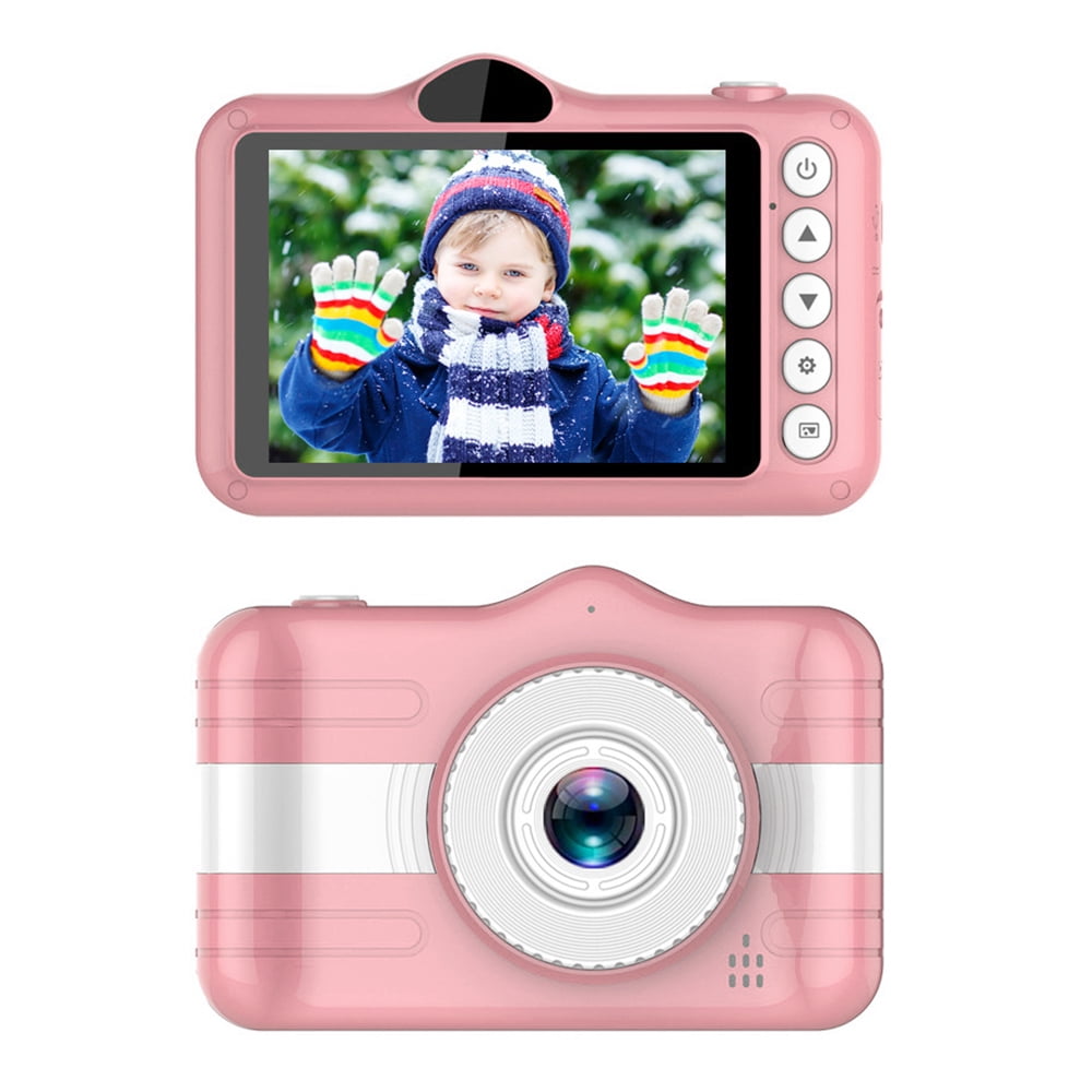 Children's Camera High-Definition Children's Camera Mini Outdoor Sports Digital Camera Multifunctional Children's Cartoon Camera Toy Color : Pink