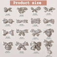 thumbnail image 2 of 12 Pcs Bowknot Nail Alloy Rhinestones For Nails Kit Bow Tie Nail Crystals For Acrylic Nails Jewels Rhinestones Nail Art-style:style2;, 2 of 5