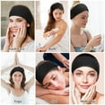 thumbnail image 7 of CEYAZYE 4Pcs Spa Facial Headbands for Women, Black Face Wash Headband Adjustable Make Up Wrap Head for Washing Face Shower Yoga, 7 of 7