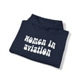 thumbnail image 4 of Women in Aviation Pilot Flight School Grad Hoodie, Gifts, Hooded Sweatshirt, 4 of 4