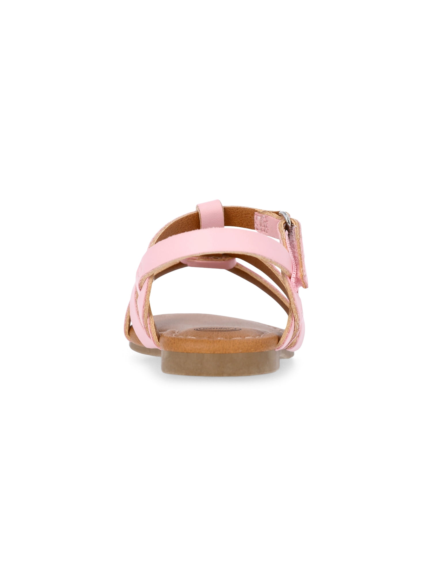 Wonder Nation Baby and Toddler Girls Knot Strappy Sandals
