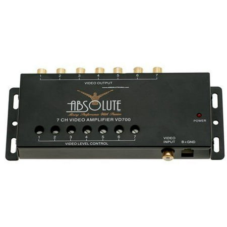 Absolute VD707 Video Signal Amplifier, One Input to Seven Outputs