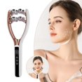 thumbnail image 2 of V Face Roller Massager with EMS Microcurrent, LED Light Facial Massager with 3 Modes & Adjustable Intensity, Rechargeable Waterproof Face Lifting Roller for Home & Travel, 2 of 8
