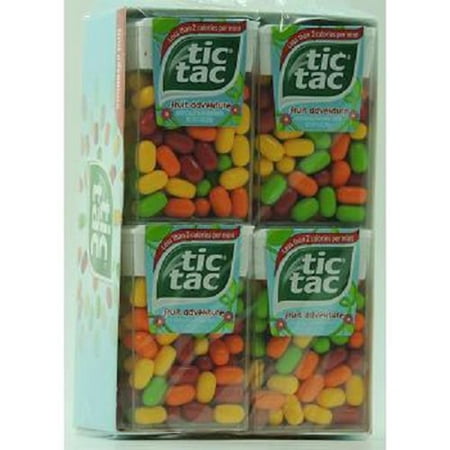 Product Of Tic Tac, Mint Fruit Adventure Pack, Count 12 (1 oz) - Mints / Grab Varieties &