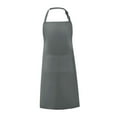 thumbnail image 1 of Delantal de cocina para hornear perfecl Delantal de Chef resistente gris, 1 of 8