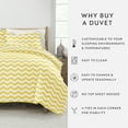 thumbnail image 4 of Duvet Cover Set - Ultra Soft & Breathable - Yellow Arrow for King Size Bedding by Comfort Canopy, 4 of 15