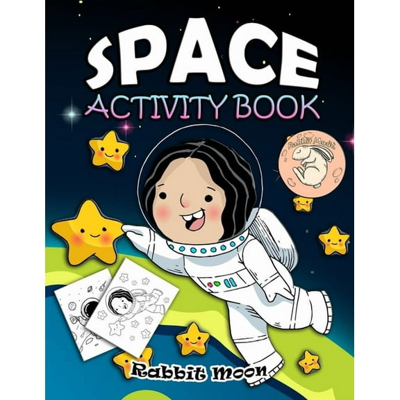 Explore Your World: Space Activity Book: for Kids Ages 4-8: A Fun Kid Workbook Game For Learning, Solar System Coloring, Mazes, Word Search and More! (Paperback)