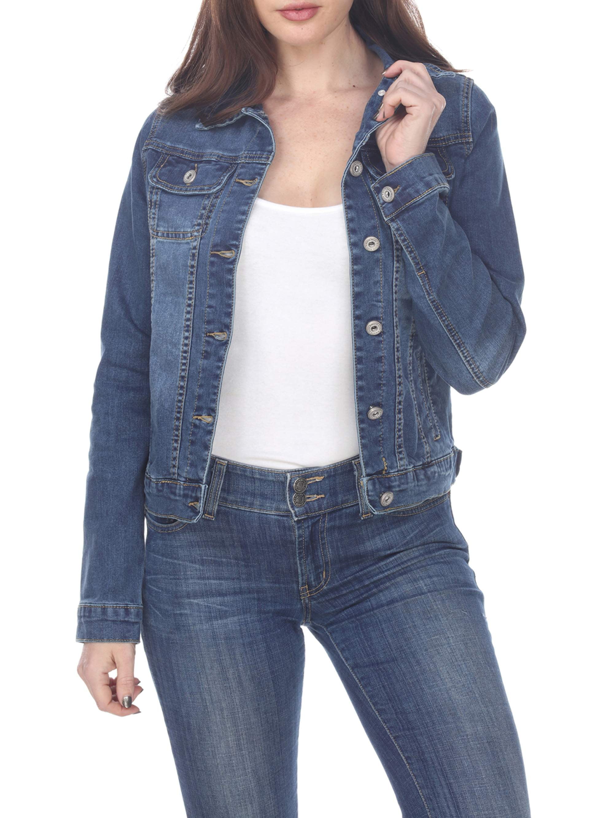 Walmart womens jean jacket Clearance
