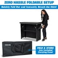 thumbnail image 6 of GoBar PRO LED Commercial Grade Portable Bar Table with Multi-Color Lights - 47.5 x 19 x 38 Inches Assembled, 6 of 6