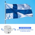 thumbnail image 3 of KAKOWELY 4pcs Flag Pole Clip Mounting Rings with Clip Flagpole Fittings Rotating Flagpole Rings,1.97X"X1.5"X1.26", 3 of 5