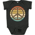 thumbnail image 3 of Inktastic Retro Peace Sign Sunset Boys or Girls Baby Bodysuit, 3 of 5