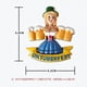thumbnail image 2 of Imán para nevera Oktoberfest 3D de resina para niña colorida con cerveza, 2 of 2