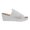 White, variant on Bernie Mev Women's Venti Iris Wedge Heeled Sandal