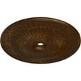 thumbnail image 3 of 51"OD x 3 5/8"ID x 3 3/8"P Galveston Ceiling Medallion (Fits Canopies up to 5 7/8"), Hand-Painted Root Beer Crackle, 3 of 6