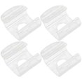 thumbnail image 1 of Cordless Roller Blind Pull Handles 4Pcs For Homeowners Window Treatment Transparent Replacement Easy Installation, 1 of 5