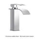 thumbnail image 2 of Bearachild Grifo de lavabo de baño fácil de instalar y multifuncional grifo de lavabo de cascada lujoso Accesorios de baño estilo corto plateado, 2 of 6