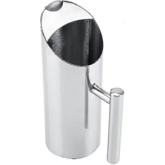 Stainless Steel Water Jug With Ice Protection Cold Drinking Jug Home Hotel Water Pot(1.5l) Banmo