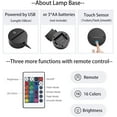thumbnail image 3 of 3D Anime Led Light Levi Ackerman Anime Desk Lamp, Anime Decor for Desk Anime Illusion Night Light Gift for Bedroom Decor Light Led Sensor Color Changing Work Desk Lamp, 3 of 5