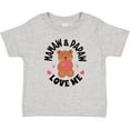 thumbnail image 3 of Inktastic Mamaw and Papaw Love Me Grandchild Bear Girls Baby T-Shirt, 3 of 5