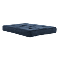 DHP 8 Inch Independently Encased Coil Futon Mattress, Blue Microfiber