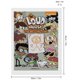 thumbnail image 2 of The Loud House Kits de Pintura de Diamantes para Adultos 5D DIY Diamond Art Kits Full Drill Diamond Dots para Regalo Decoración de Pared y Relajación Artes de Gemas 30*40cm, 2 of 6