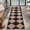 Black tan neutral, variant on Modern Hallway Runner Rug 2x8 Entryway Runner Rug Contemporary Geometric Diamond Kitchen Rugs Foldable Easy Jute Floor Carpet Indoor Outdoor Long Rugs for Bedroom Laundry Deck Diamond Natural