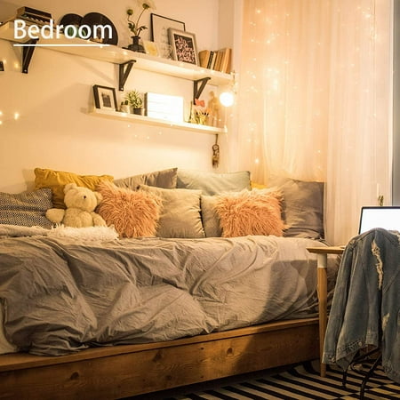 Cocoselected Fairy Lights For Bedroom 33ft 100leds Warm White Indoor String Usb Powered Le Teen Girls Decor Canada Cocoselected Fairy Lights For Bedroom, Yellow String Lights For Bedroom