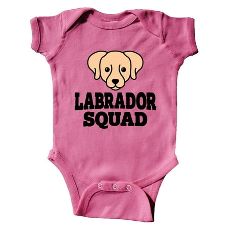 

Inktastic Dog Golden Labrador Squad Gift Baby Boy or Baby Girl Bodysuit