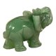 thumbnail image 1 of Jade Stone Elephant Statue Elephant Figurine Figurine Decor Home Animal Figurine Ornament, 1 of 3