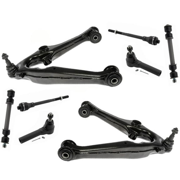 Front Lower Control Arm Ball Joints Tie Rods Links For 2015-2020 Chevrolet Tahoe