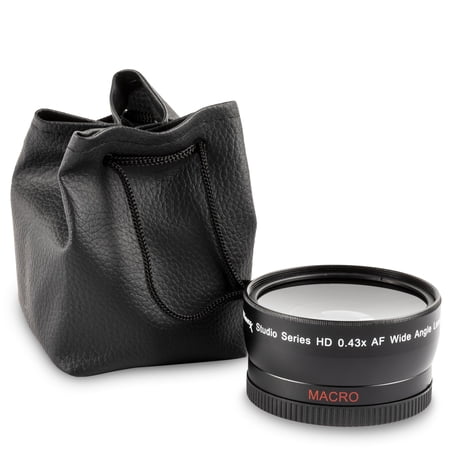 ULTIMAXX’s 0.43X72mm Wide Angle Lens for All Lenses with a 72mm Thread; Including: Canon EF 20mm f/2.8 USM Canon EF 50mm f/1.2L USM Lens Nikon NIKKOR Z 24-70mm f/4 S Lens And More