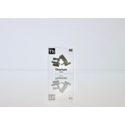 Engineered Labs Educational Thorium Element Cube Display Clear Acrylic USA
