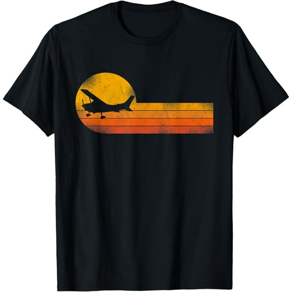 Airplane Pilot Vintage Retro Gifts Men Women T-shirt
