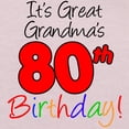 thumbnail image 3 of CafePress - Great Grandma's 80Th Birthday Toddler T Shirt - Cute Toddler T-Shirt, 100% Cotton, 3 of 4