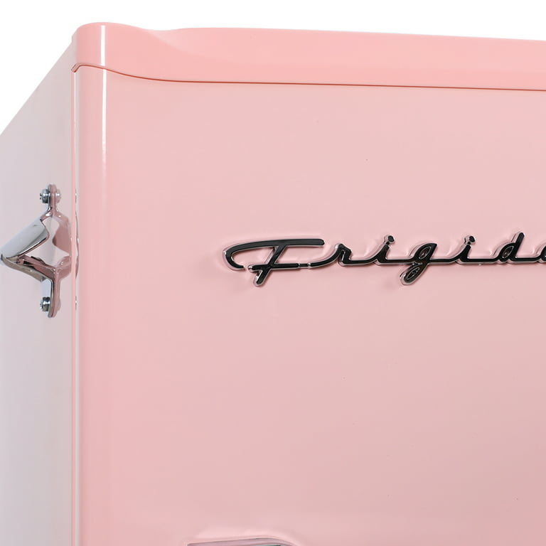 Frigidaire 3.2-Cu.-Ft. 65-Watt Retro Bar Fridge with Side Bottle Opener (Pink)