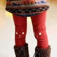 thumbnail image 3 of Tiijoy Toddler Girls Winter Leggings Bunny Stretch Skinny Fit Pants, Sizes 4-5, 3 of 3