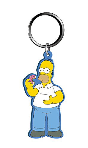The Simpsons CRAP-TACULAR Zipper Pull Keychain Series Milhouse Fallout Boy 