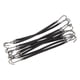 thumbnail image 2 of 10 Uds. Gancho para coleta, banda elástica Flexible para el pelo para mujeres y niñas, herramienta de estilismo para citas en la oficina, 2 of 8